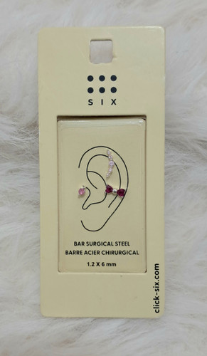 پیرسینگ ۳عددی گوش ضد حساسیت