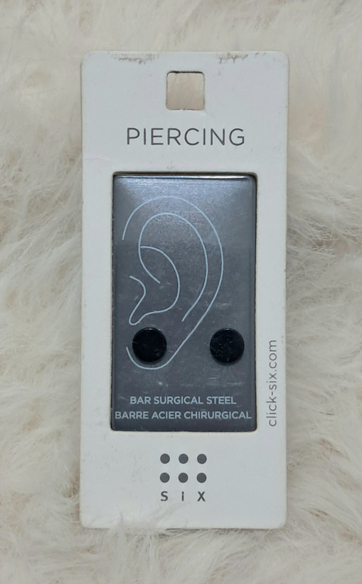 پیرسینگ گوش ۲ عددی ضدحساسیت