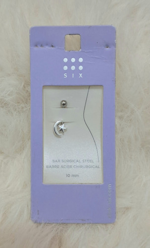 پیرسینگ ناف ضد حساسیتsix iam accessories