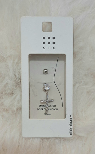 پیرسینگ ناف ضد حساسیتsix iam accessories