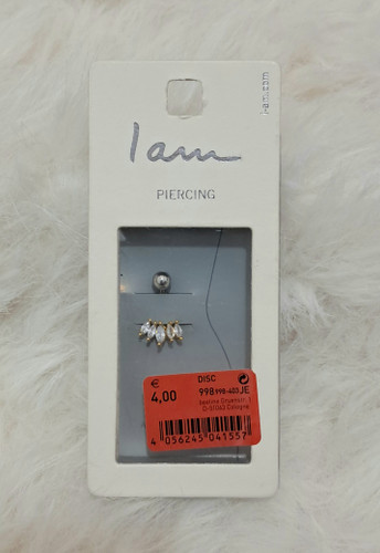 پیرسینگ ناف ضد حساسیتsix iam accessories