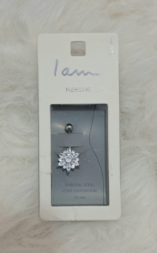 پیرسینگ ناف ضد حساسیتsix iam accessories