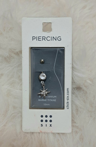 پیرسینگ ناف ضد حساسیتsix iam accessories