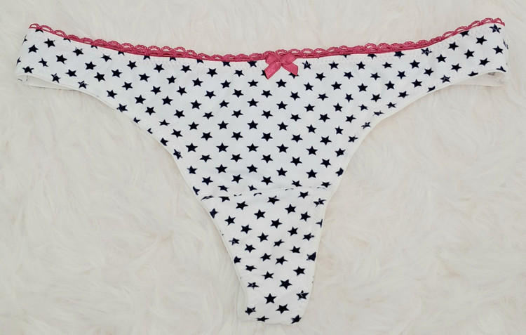 شورت فانتزی تانگ نخ پنبه انگلیسی