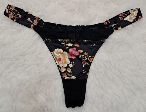 شورت فانتزی ساتن بند دار انگلیسی